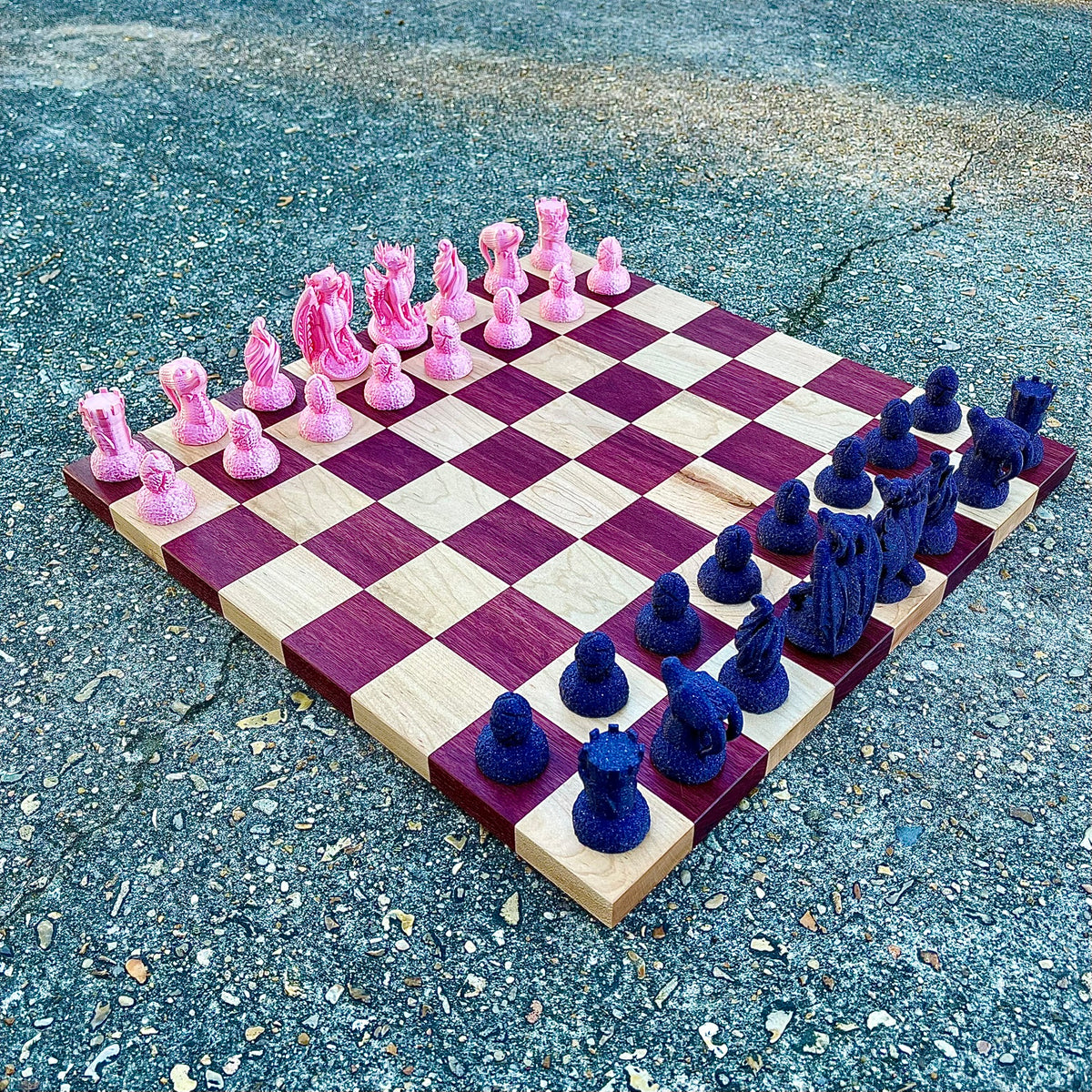 Tournament Sized Portable Chess Board