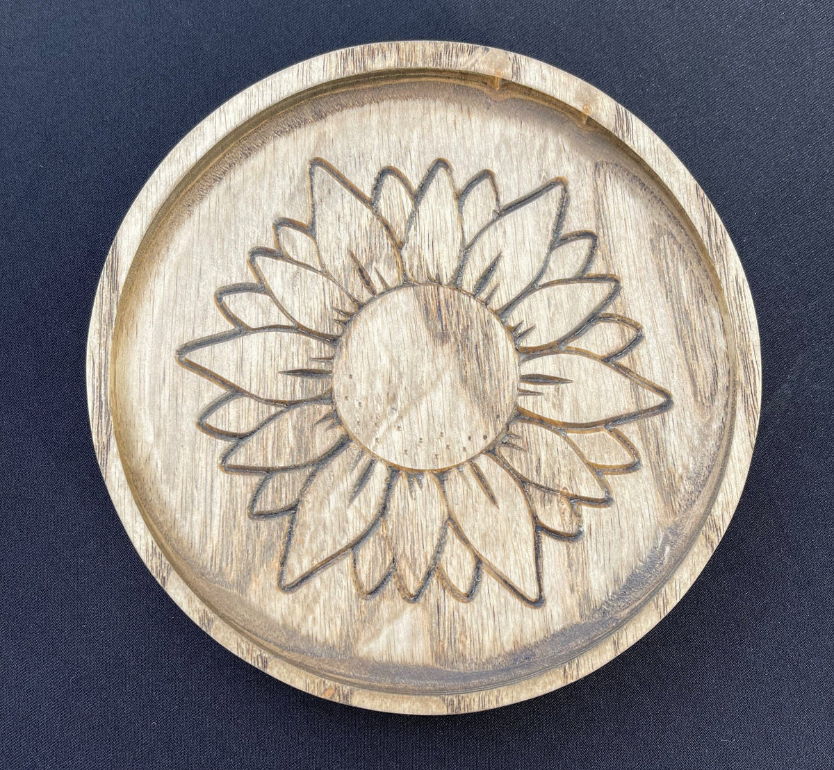 Sunflower Tray - Trey's Woodshop