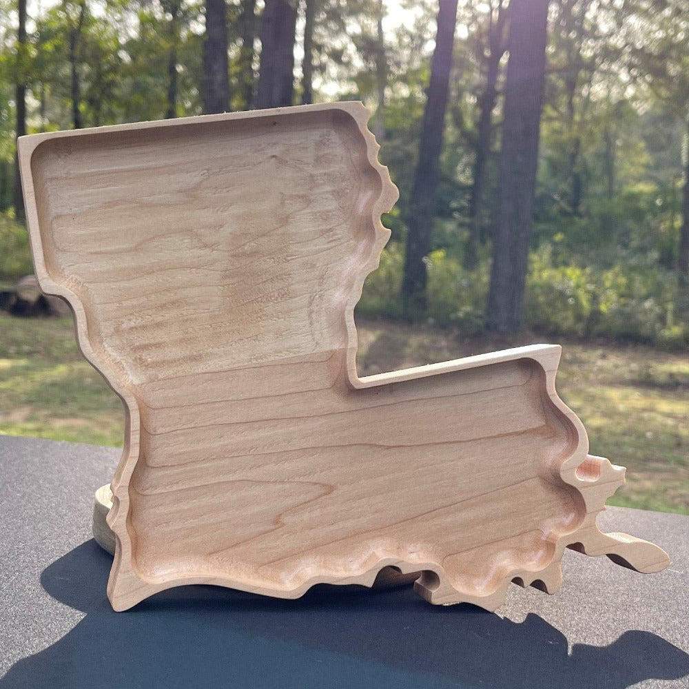Louisiana Catch All Tray - Trey's Woodshop